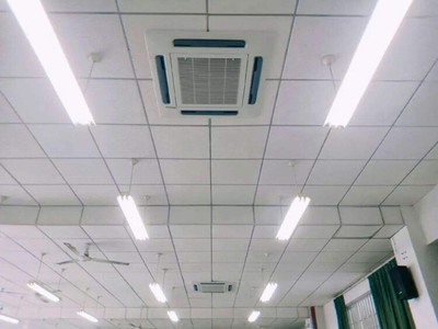 山东潍坊教室中央空调安装工程 建筑工程后期装饰的关键一步